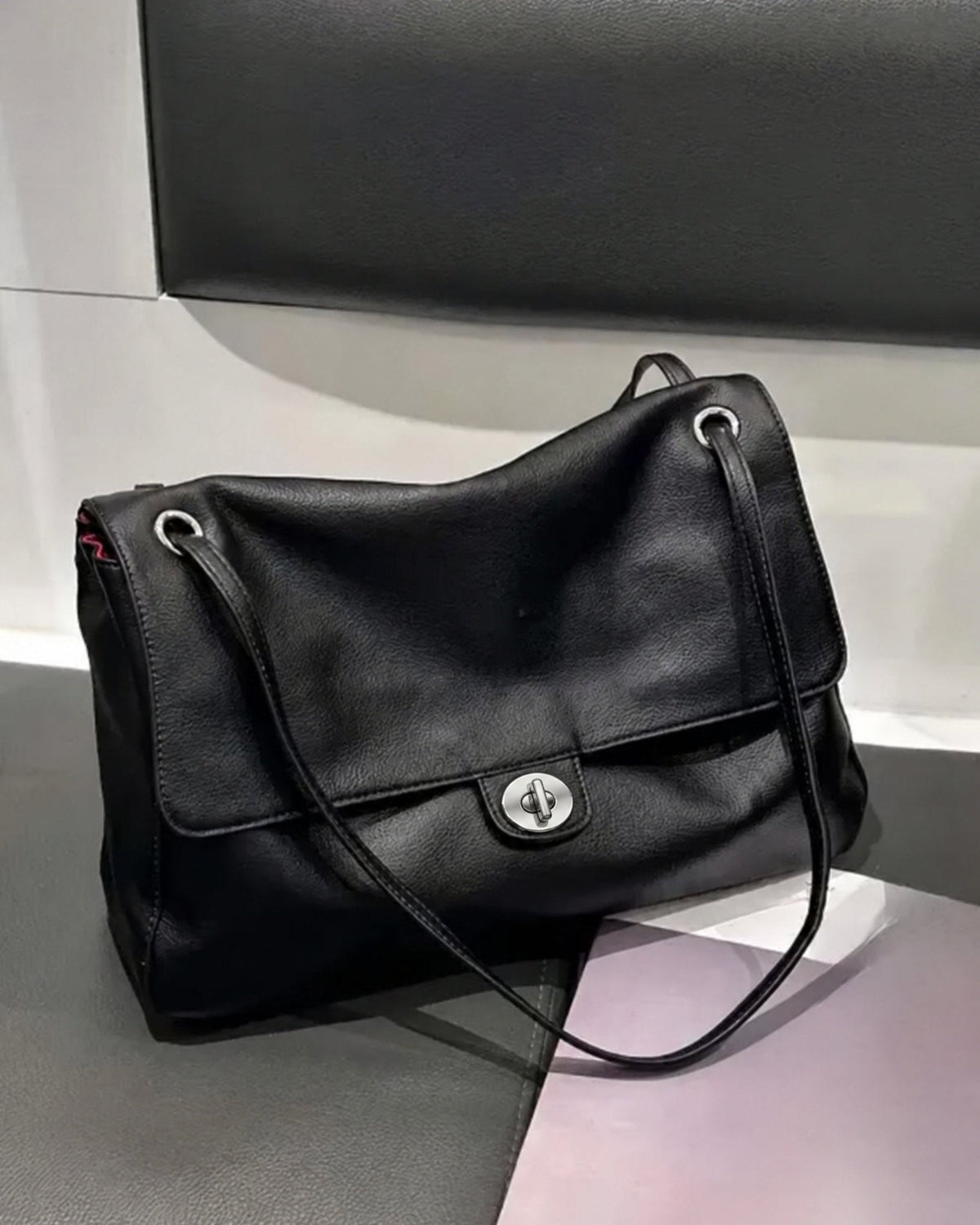 Josie Buckle Flap Shoulder Bag