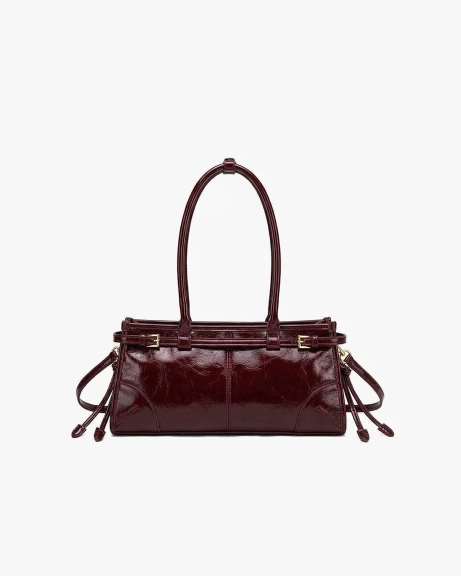 Luna Shoulder Bag with Belt Detail