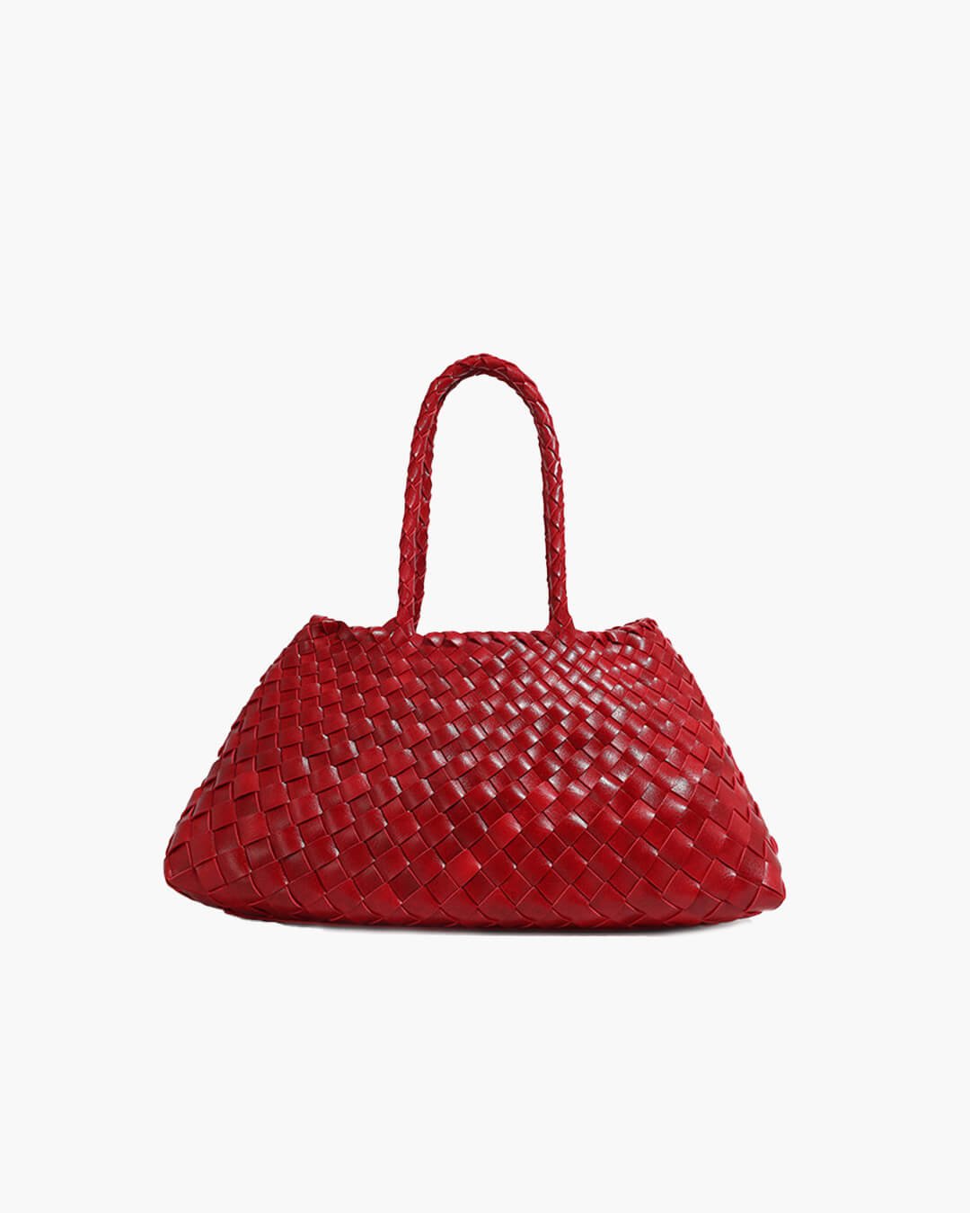 Marissa Vegan Leather Woven Bag Medium