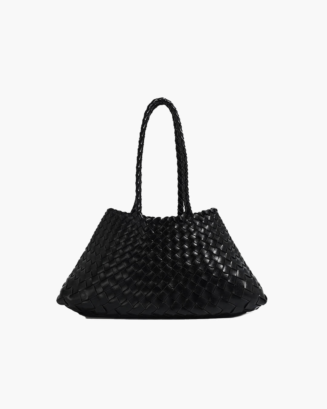 Marissa Vegan Leather Woven Bag Medium