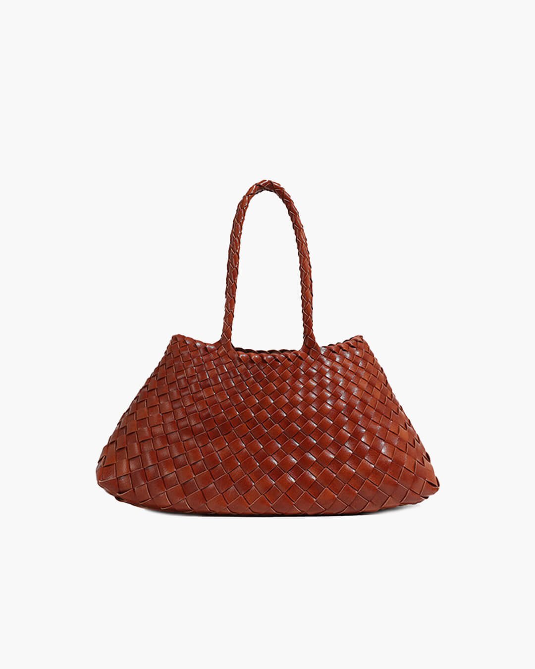 Marissa Vegan Leather Woven Bag Medium
