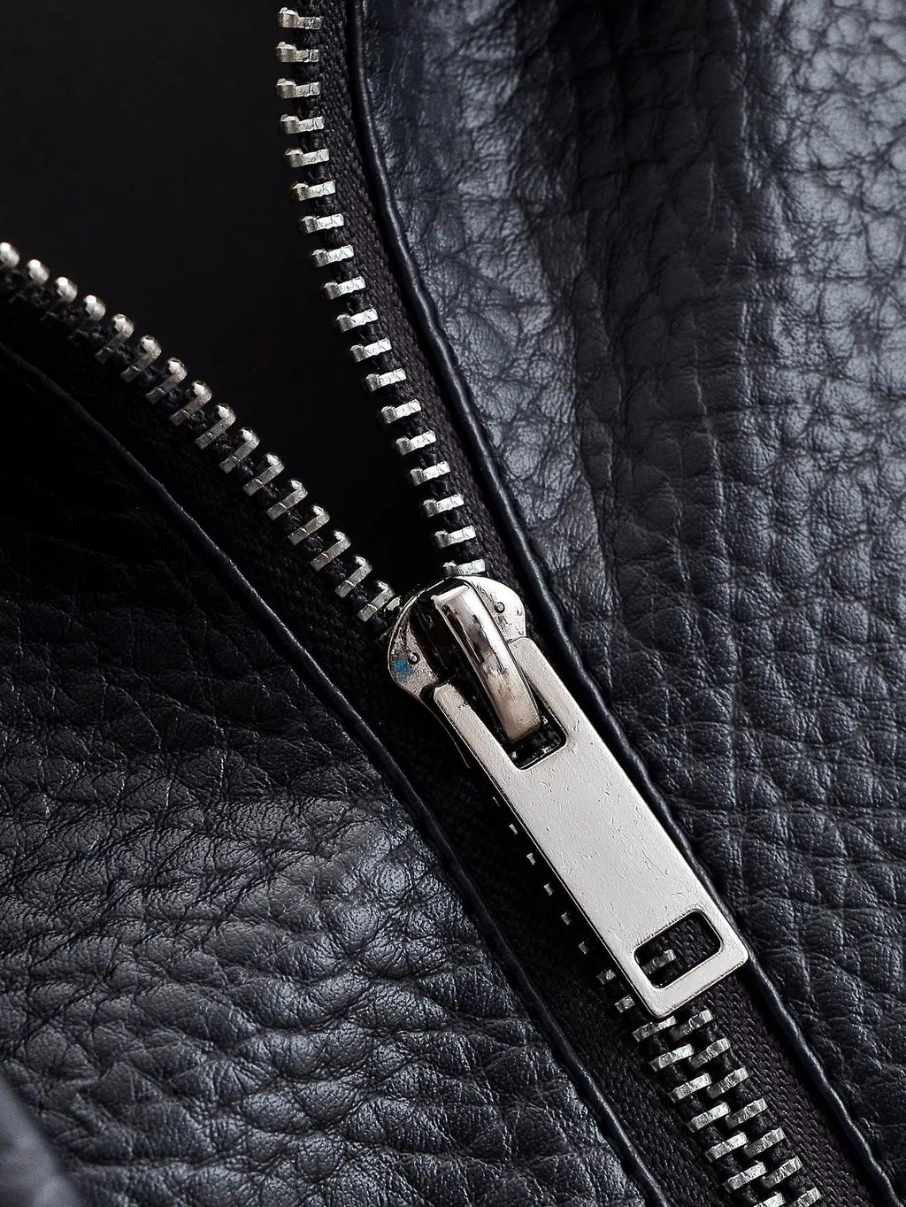 Carla Asymmetrical Vegan Leather Jacket