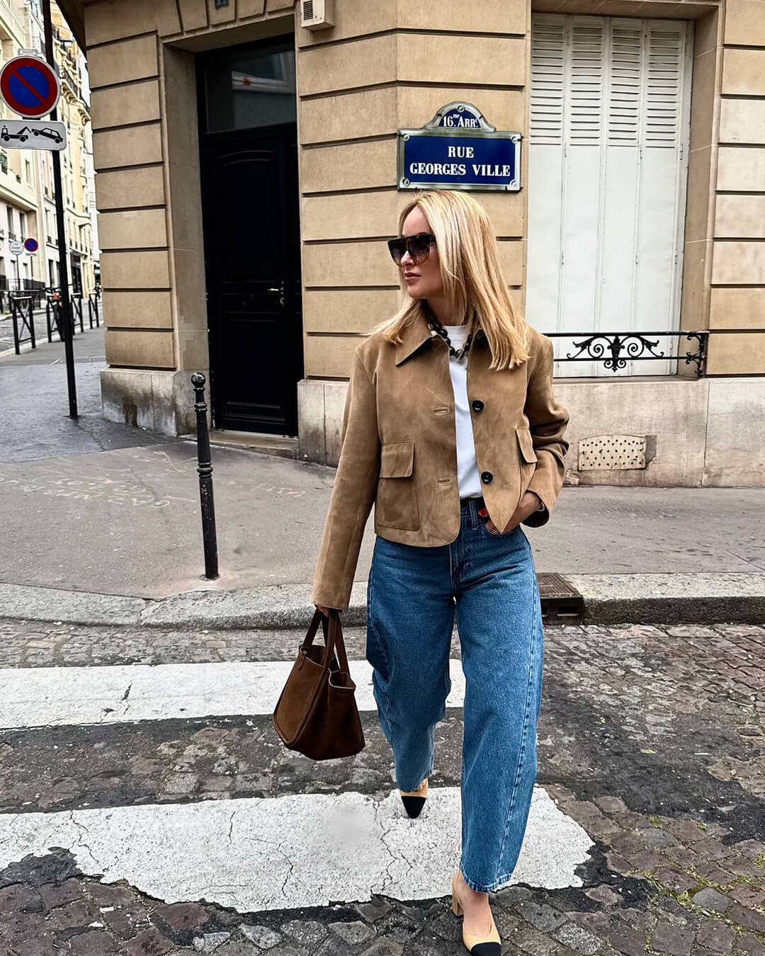 Elara Faux Suede Jacket