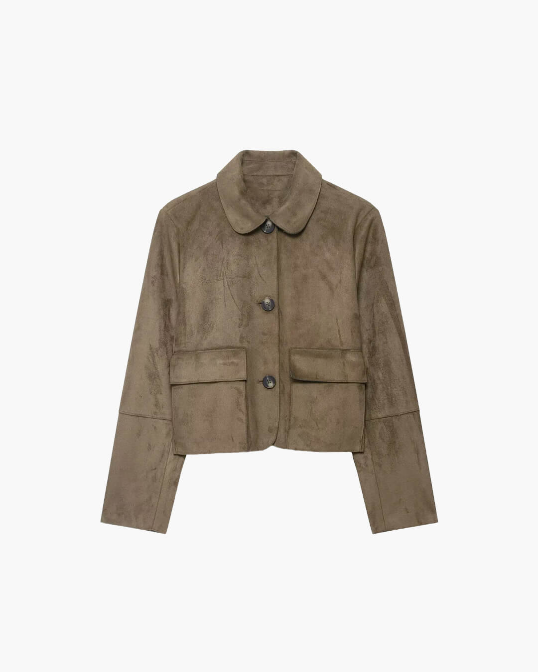 Elara Faux Suede Jacket