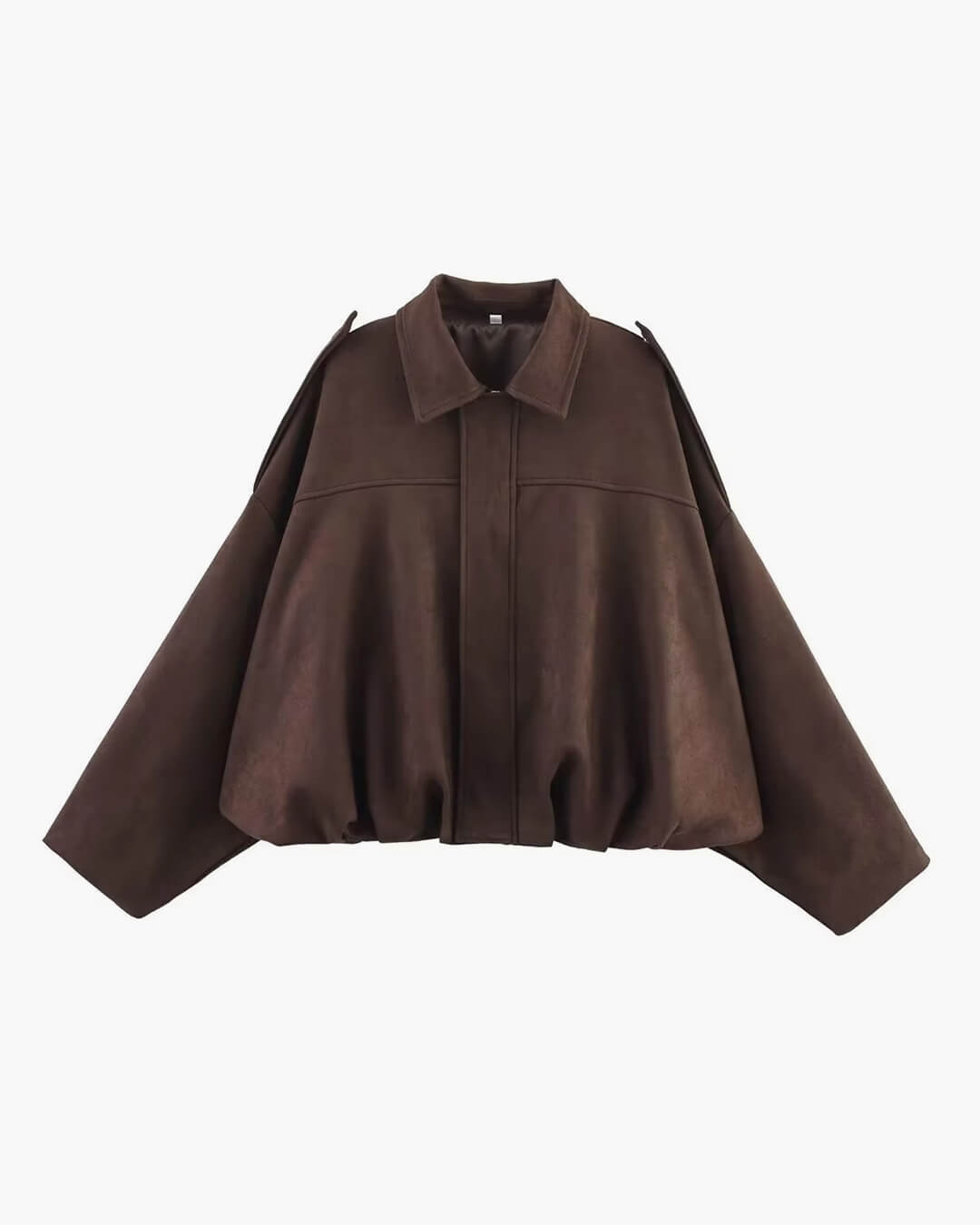 Katherine Faux Suede Bomber Jacket