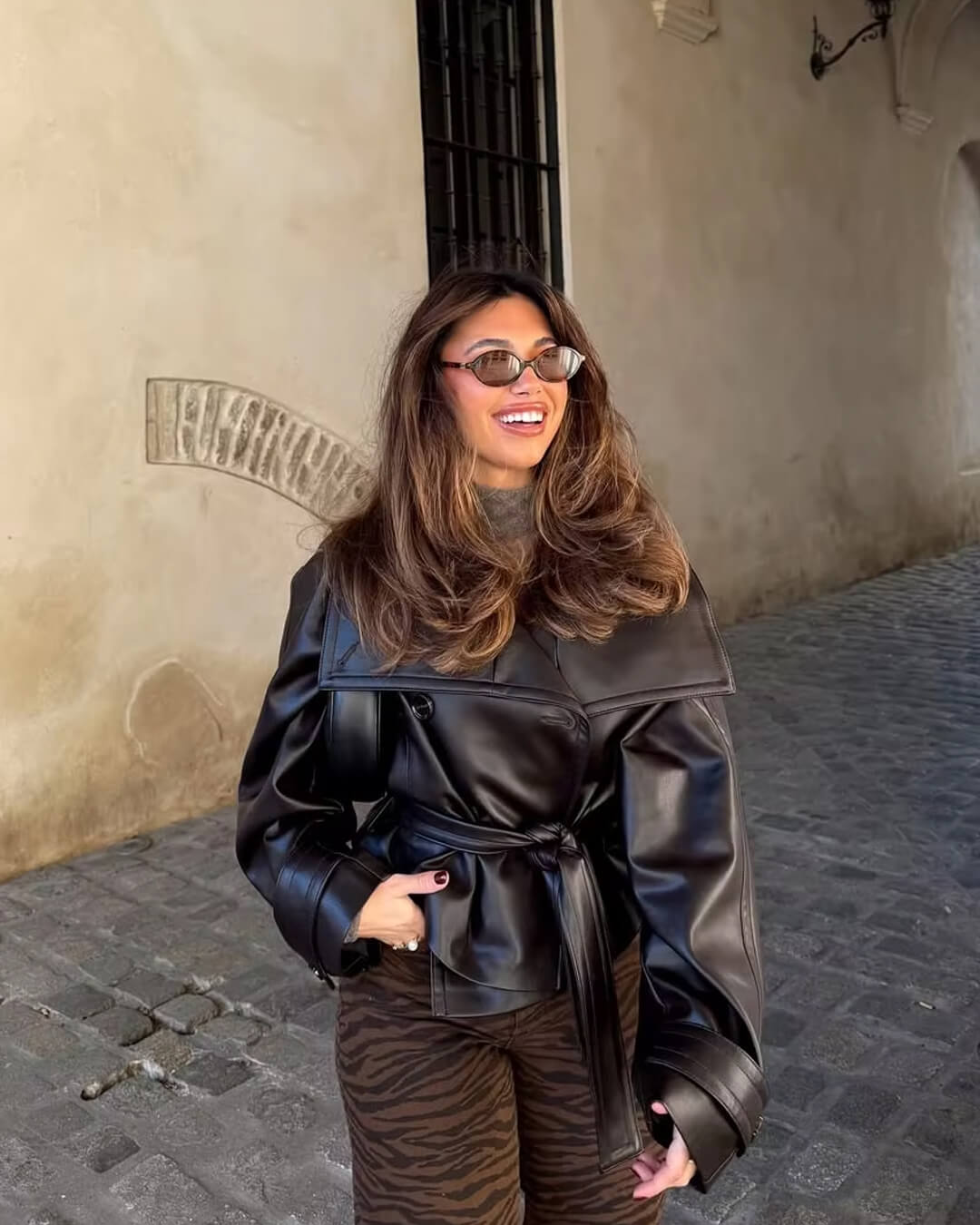 Nina Vegan Leather Jacket
