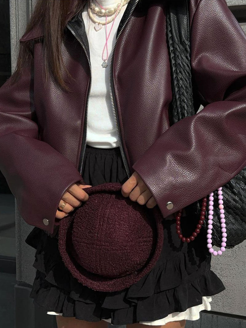 Romy Vegan Leather Jacket