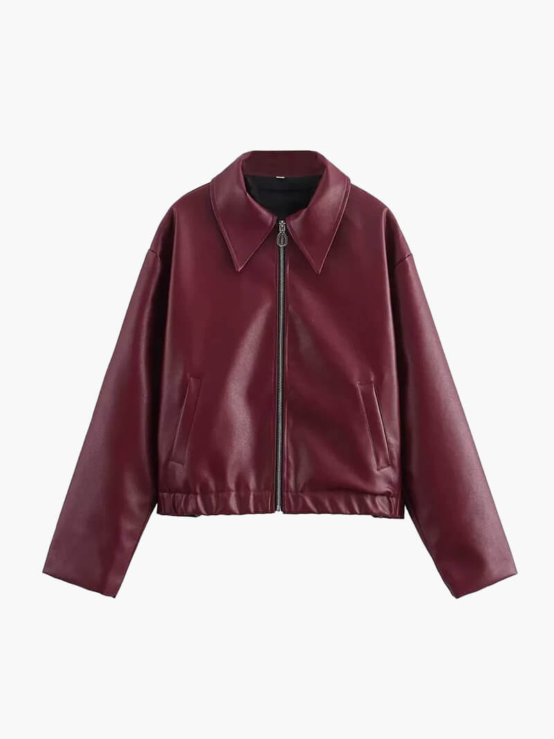 Romy Vegan Leather Jacket