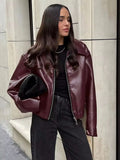 Romy Vegan Leather Jacket