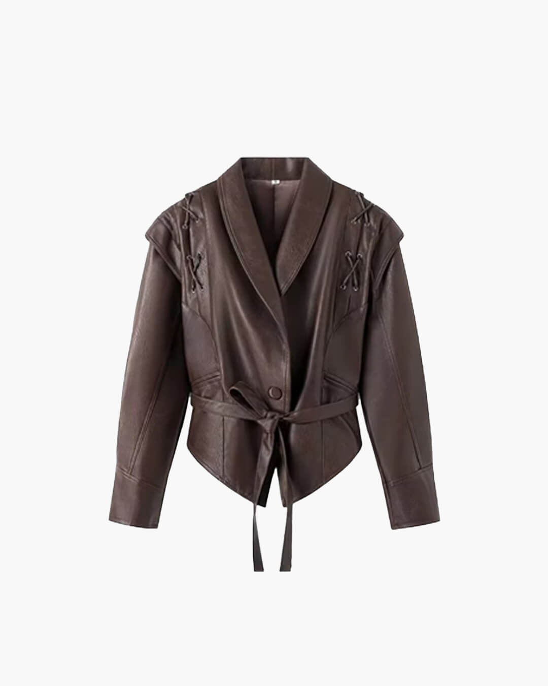 Zyra Biker Vegan Leather Jacket