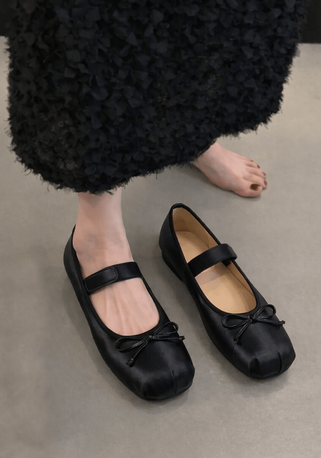 Angela Bowtie Ballet Flats