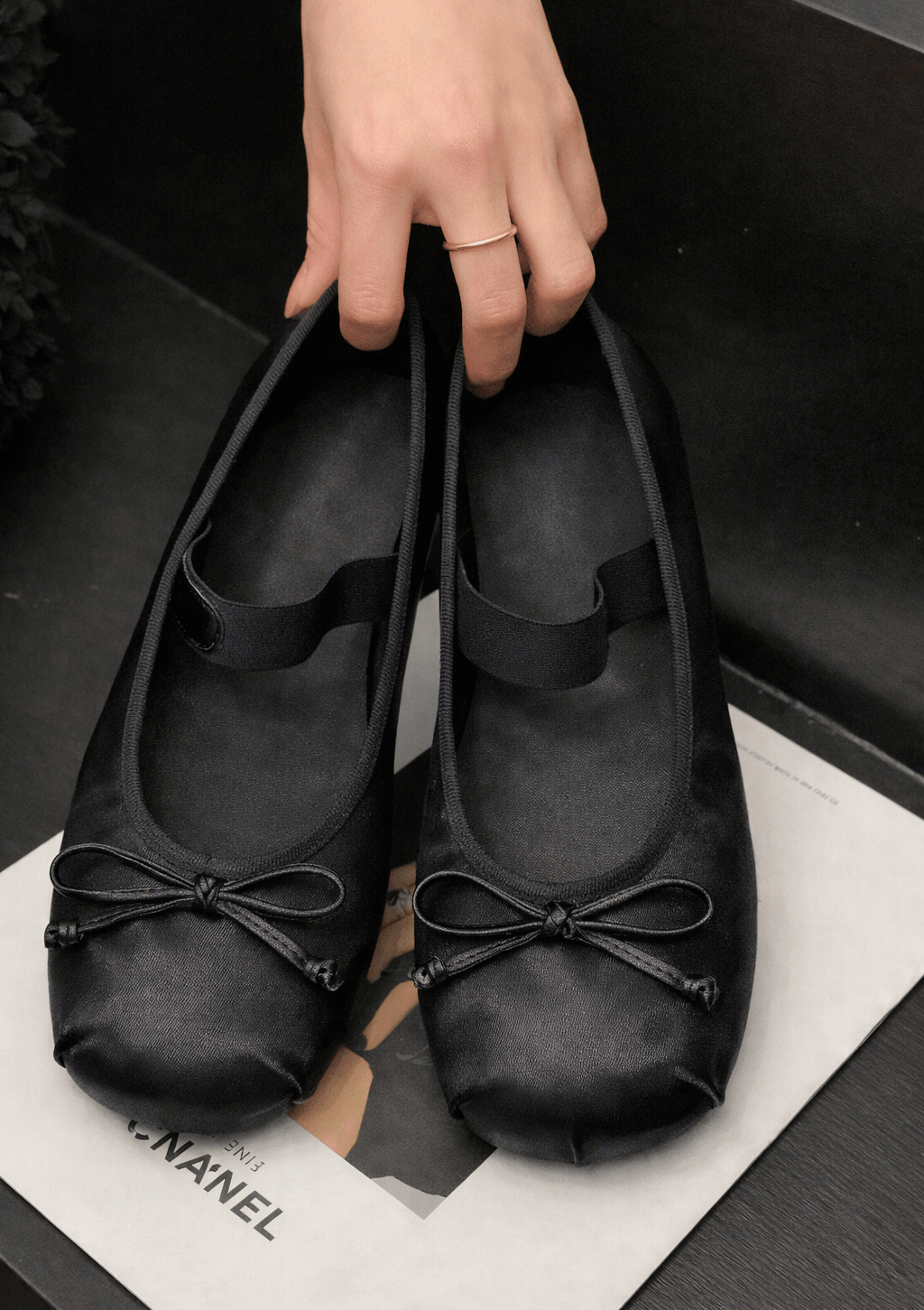 Angela Bowtie Ballet Flats