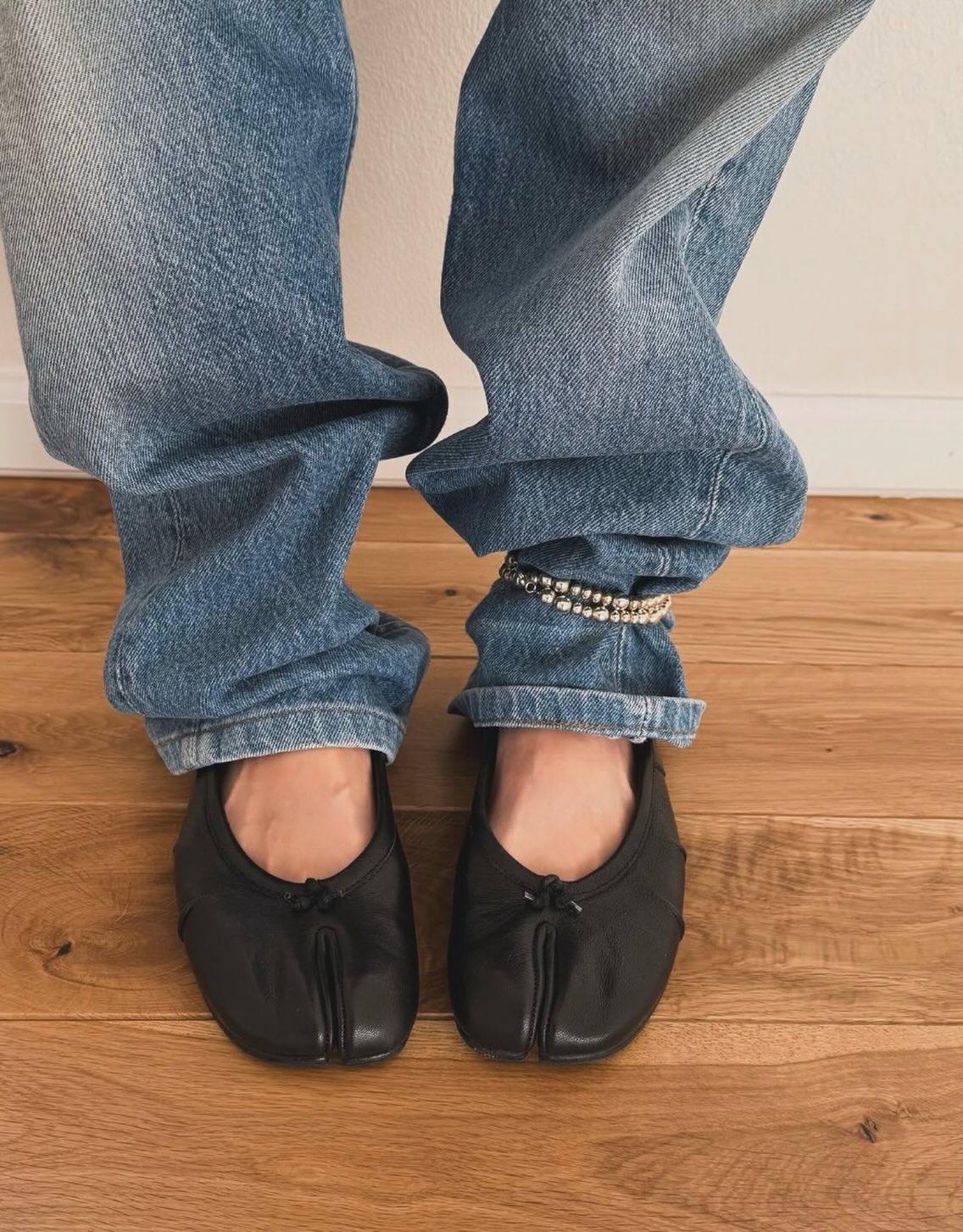 Bianca Split-Toe Vegan Leather Mules