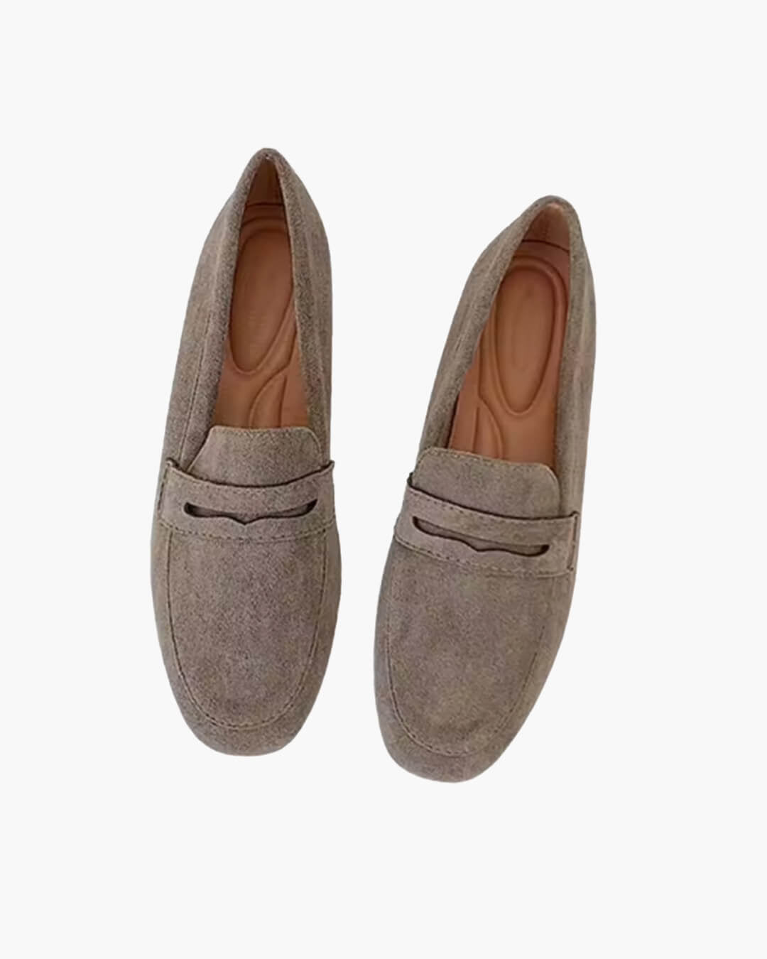 Adira Faux Suede Slip-On Loafers