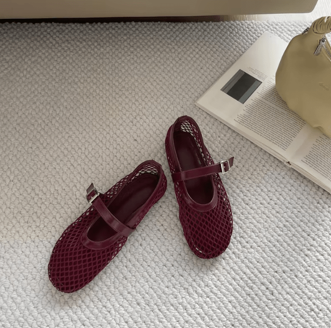 Margaux Mesh Ballet Flats