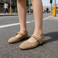 Morgana Faux Suede Ballet Flats