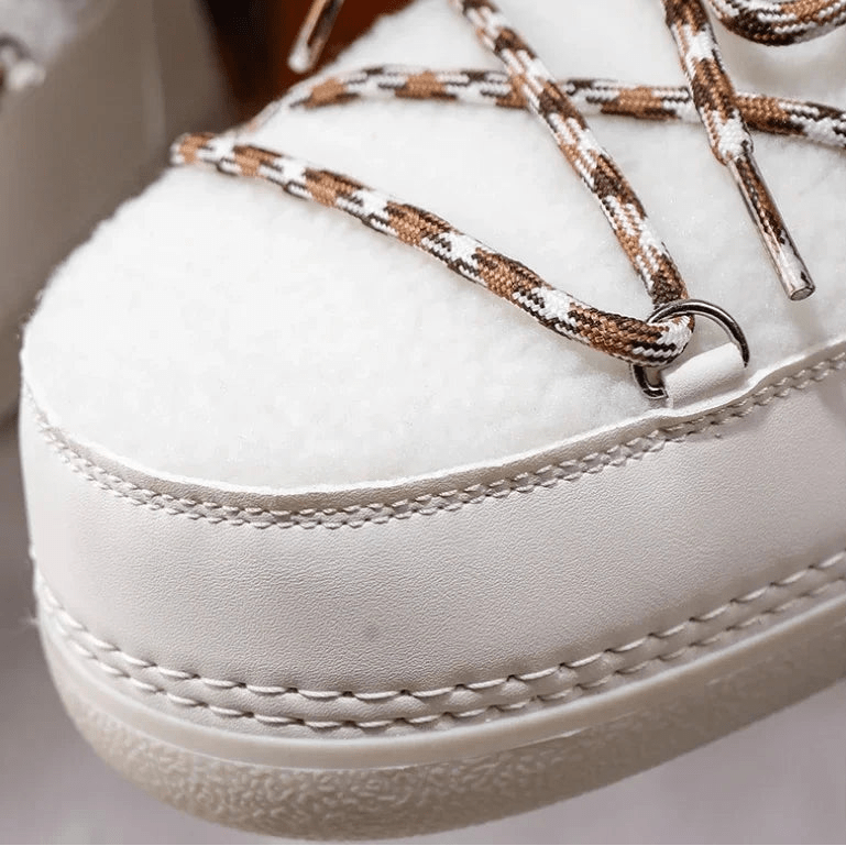 Natalie Lace Up Snow Boots