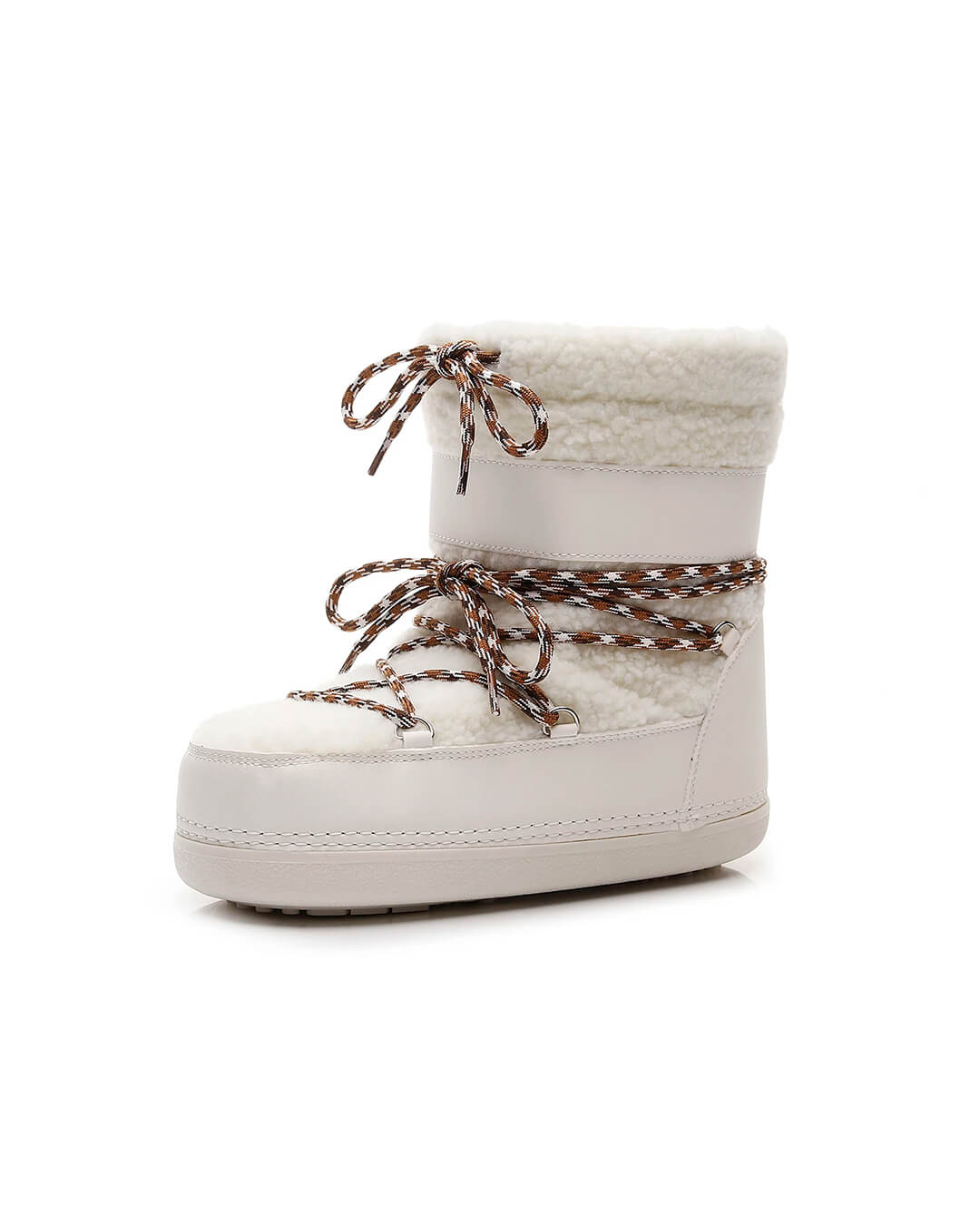 Natalie Lace Up Snow Boots