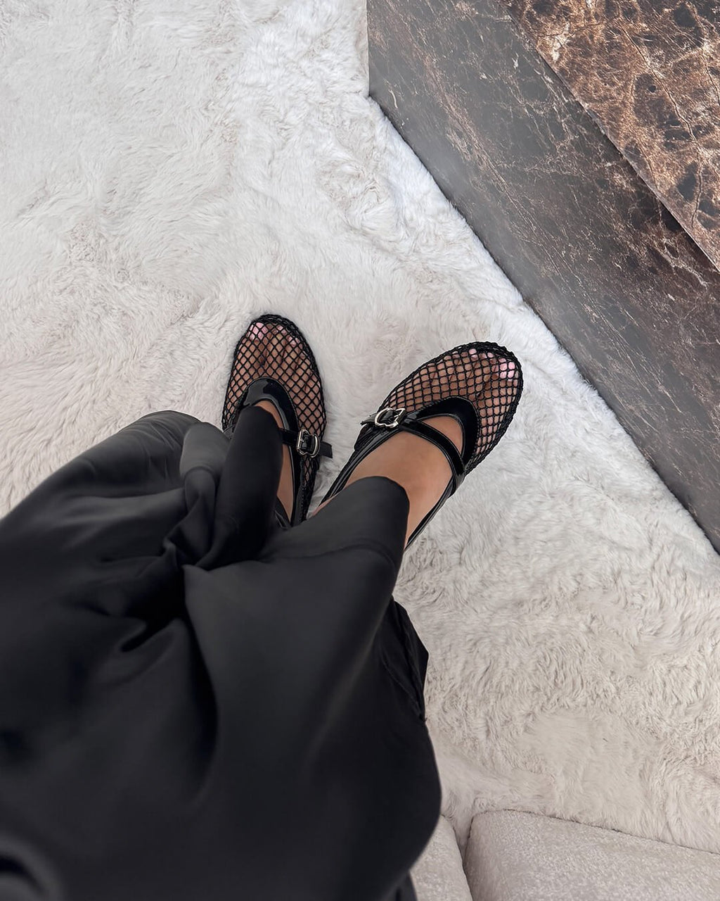 Margaux Mesh Ballet Flats