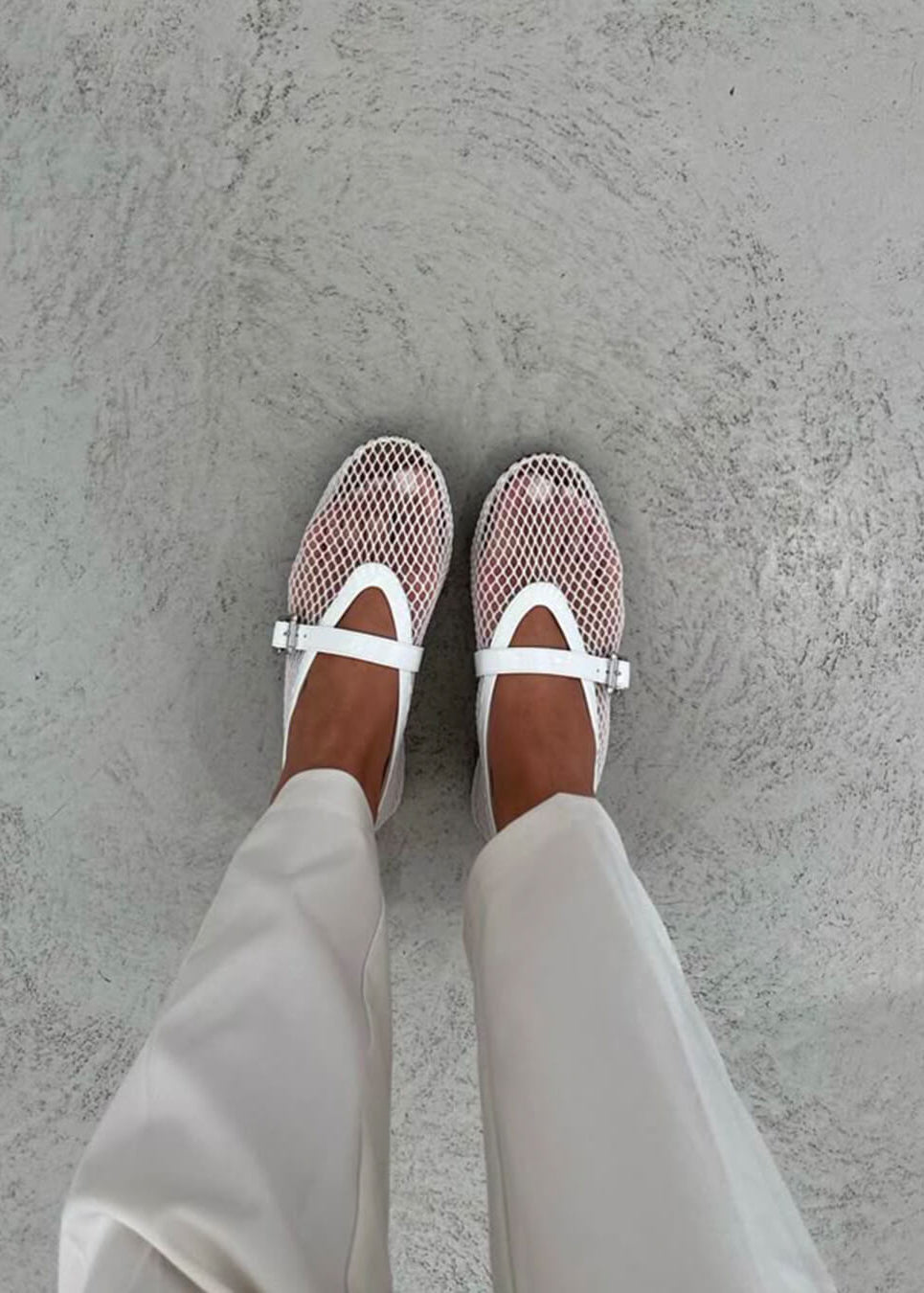 Margaux Mesh Ballet Flats