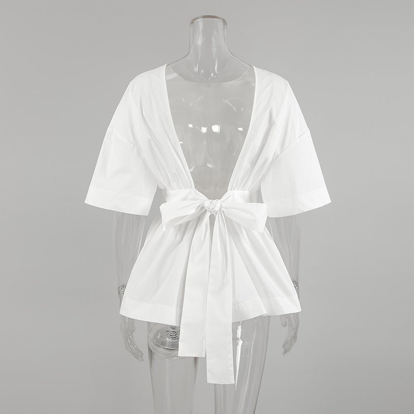 Clarisse White Tuco Top