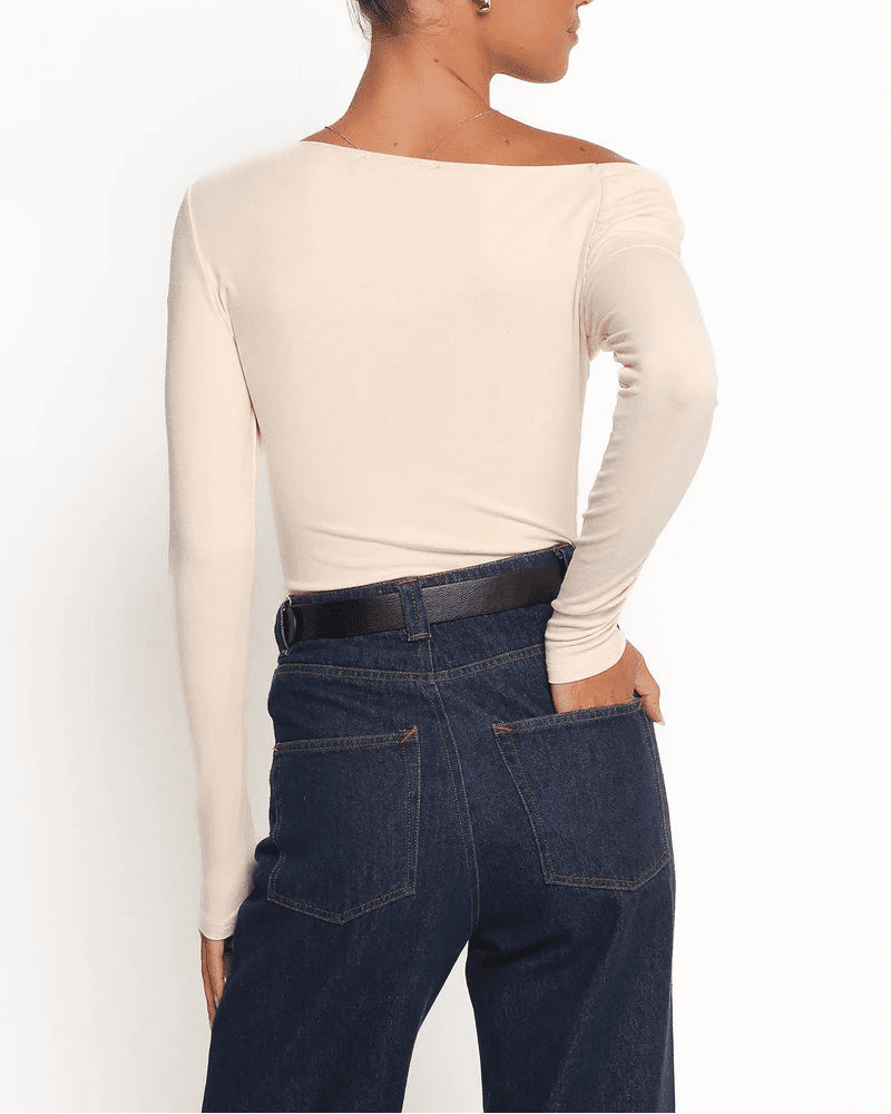 Glenda Asymmetrical Off Shoulder Top