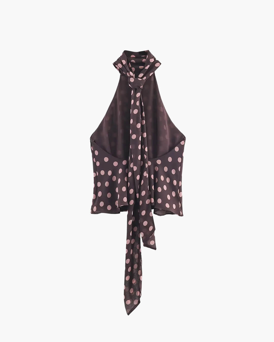 Noemi Tie Back Halter Neck Top
